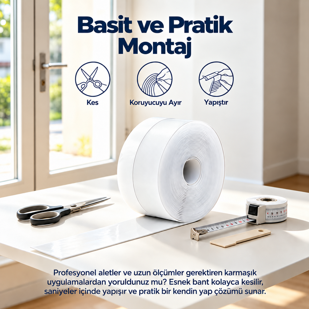 ThermoShield | Premium Şeffaf Yalıtım Bandı