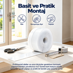 ThermoShield | Premium Şeffaf Yalıtım Bandı