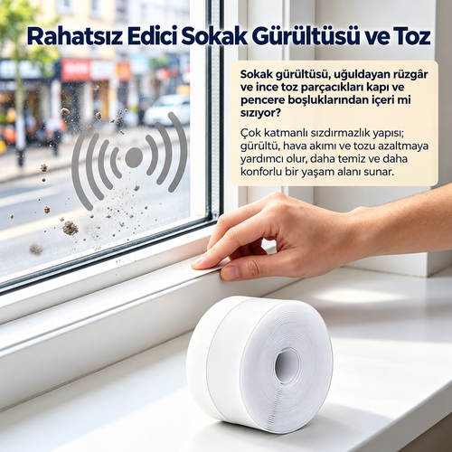 ThermoShield | Premium Şeffaf Yalıtım Bandı