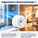 ThermoShield | Premium Şeffaf Yalıtım Bandı