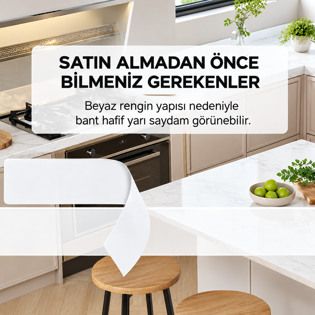 ThermoShield | Premium Şeffaf Yalıtım Bandı